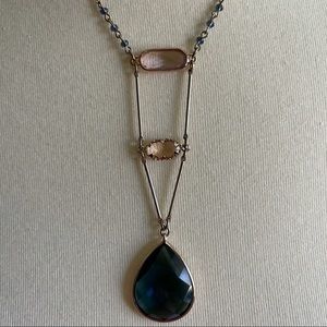 Ann Taylor Factory Triple Layered Pendant Necklace